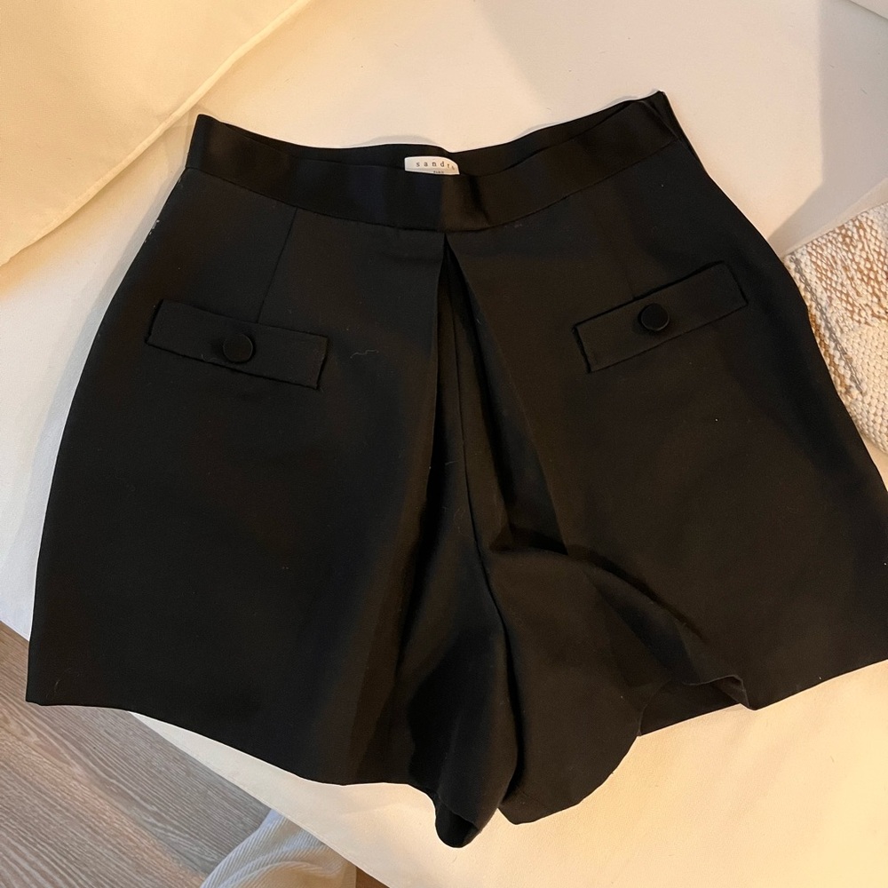 Sandro Black Women's Shorts
